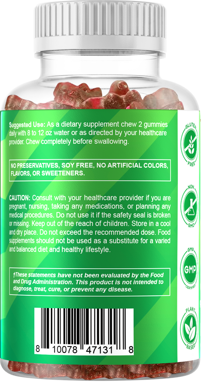 Irish Sea Moss - 60 Vegan Gummies