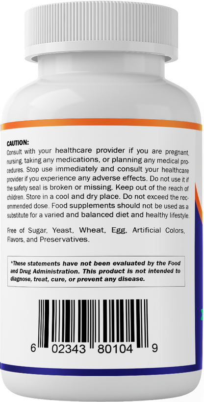 Mullein Leaf Extract 1000 mg - 200 Capsules