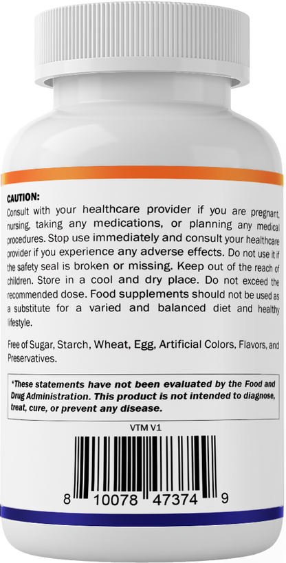 Biotin 5000 mcg Vegan Supplement, 365 Tablets