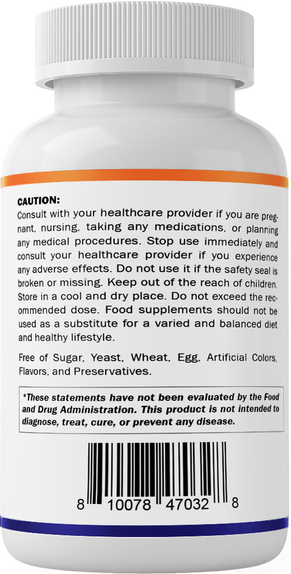 Vitamin B2 250 mg - 200 Capsules