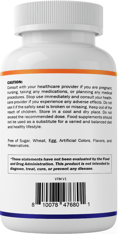Green Lipped Mussel + Turmeric, 120 Capsules