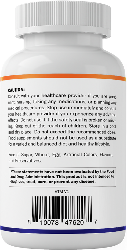 Magnesium Orotate 1500mg per Serving, 120 Capsules