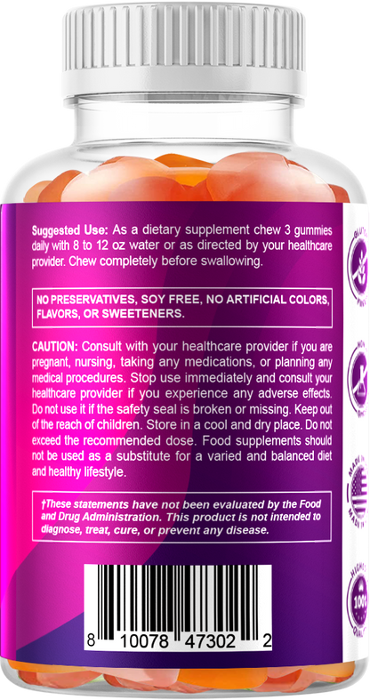 FIBER 7G (Beet Fos-pectin) - 60 Gummies