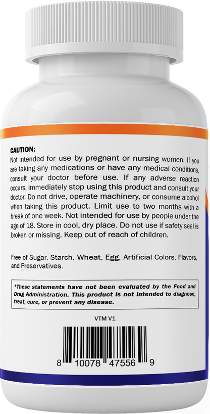 Melatonin + Magnesium, 120 Tablets