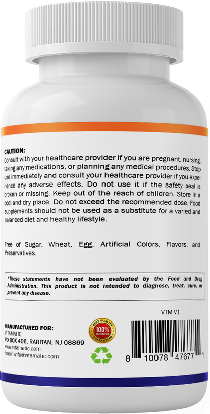 Vegan Methyl B12 1000 mcg + Folic Acid Capsules