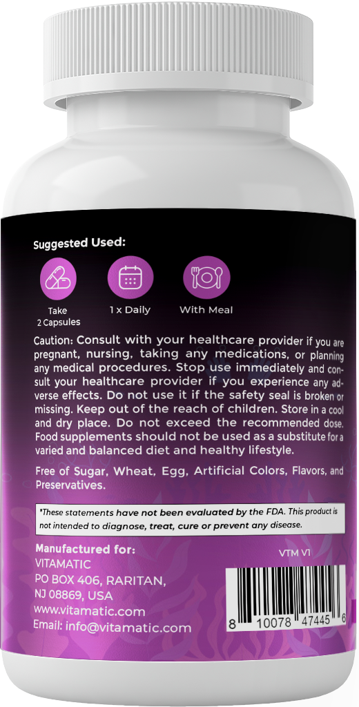 Sea Moss 3000mg + Black Seed Oil & Ashwagandha Capsules