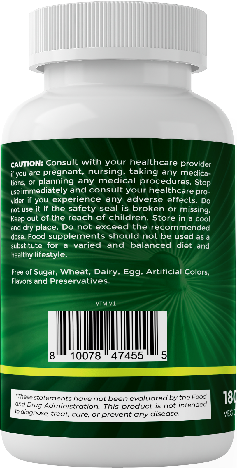 Saw Palmetto Extract, 180 Veg Capsules