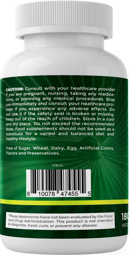 Saw Palmetto Extract, 180 Veg Capsules