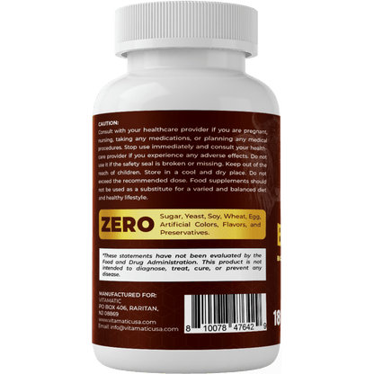 Vitamatic Grass-Fed Beef Bone & Marrow 180 Capsules