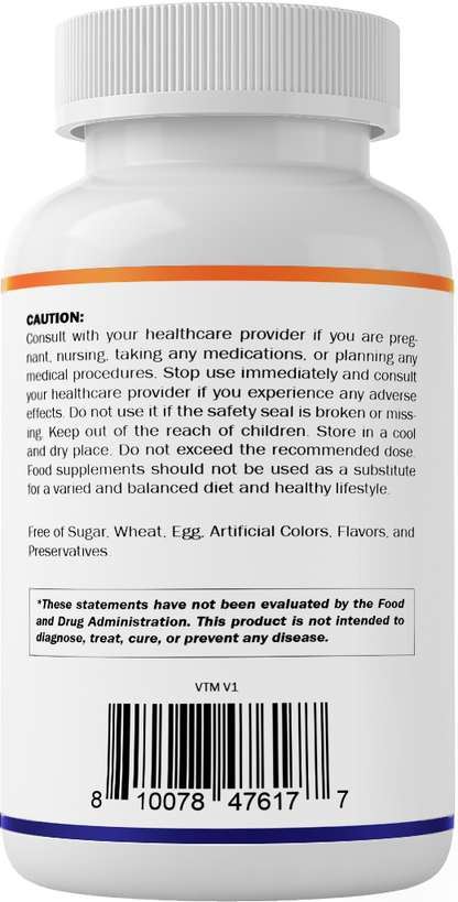 Magnesium Gluconate 1000mg, 180 Tablets