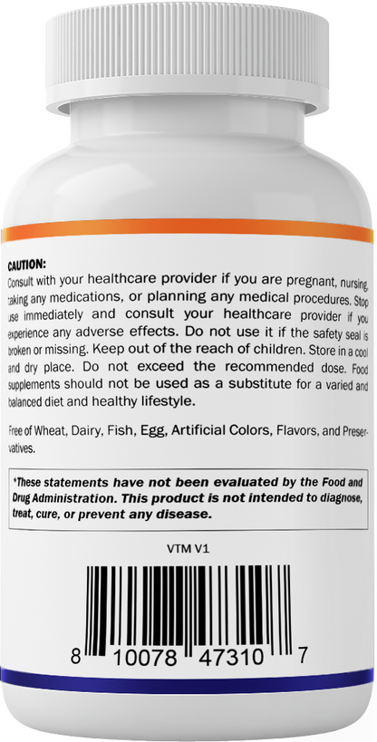 Vitamatic Vitamin B12 1000 mcg Fast Dissolve, 365 Tablets