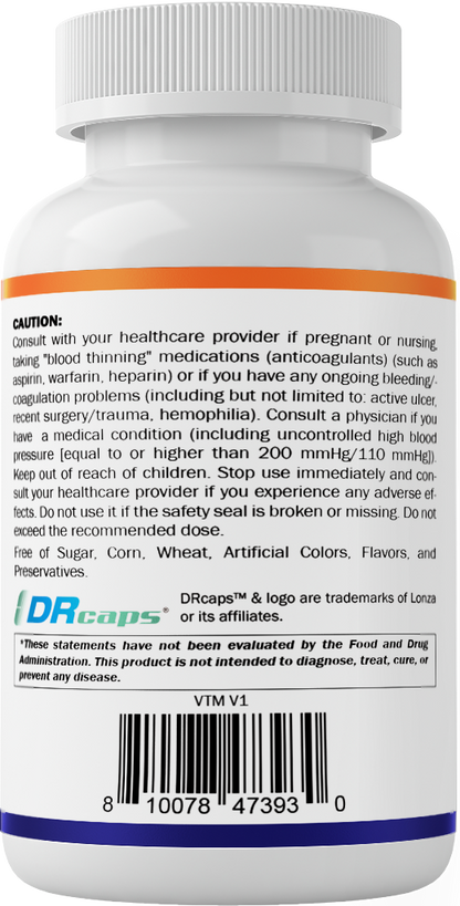 Nattokinase 4,000 FU Per Serving, 120 DR Capsules
