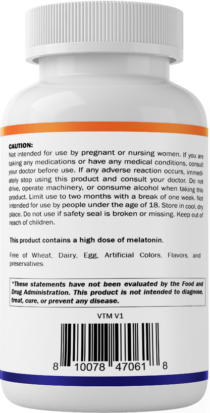 Melatonin 30 mg with L-Theanine & B6 Tablets