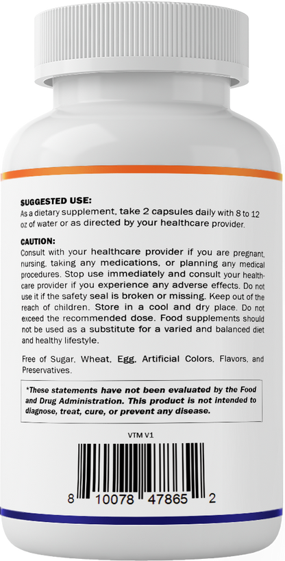 Methylated B-Complex Vitamins Capsules
