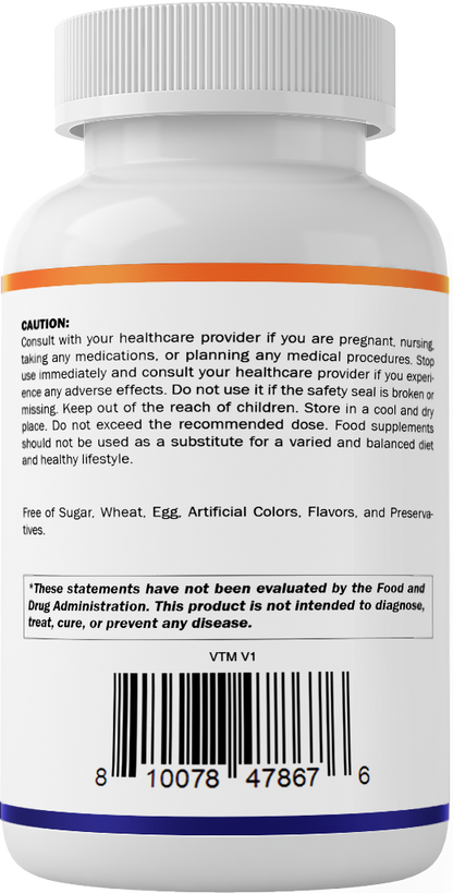Magnesium Glycinate D3 & K2 Capsules