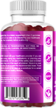 Vitamin B6 100mg per serving - Berry Flavor - 60 Gummies