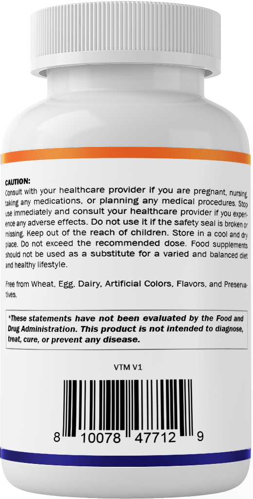 NADH 20mg per Serving with D-Ribose & CoQ10 Capsules