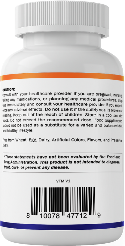 NADH 20mg per Serving with D-Ribose & CoQ10 Capsules