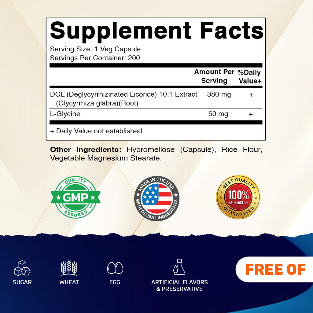 DGL Licorice Extract Capsules