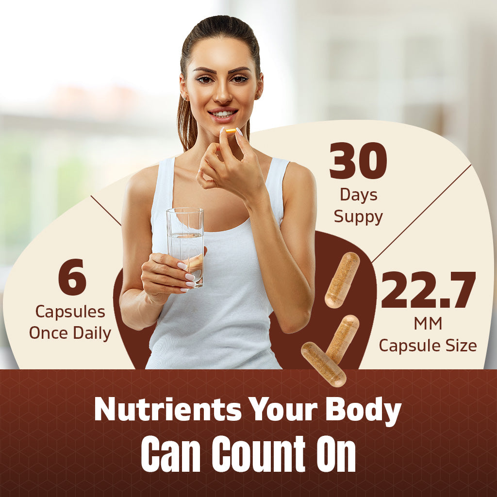 Vitamatic Grass-Fed Beef Trachea with Liver 180 Capsules