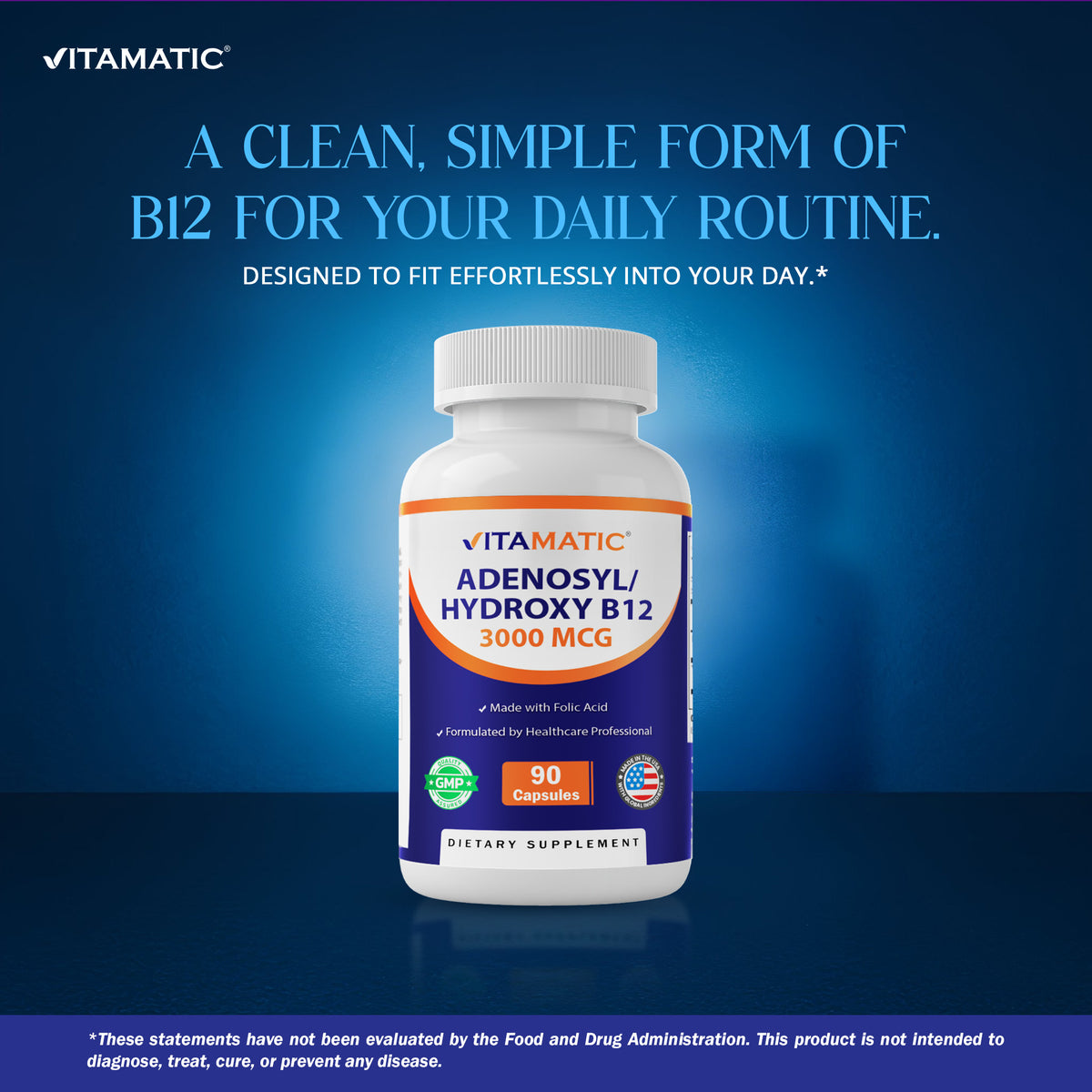 Adenosyl + Hydroxo B12 Capsules