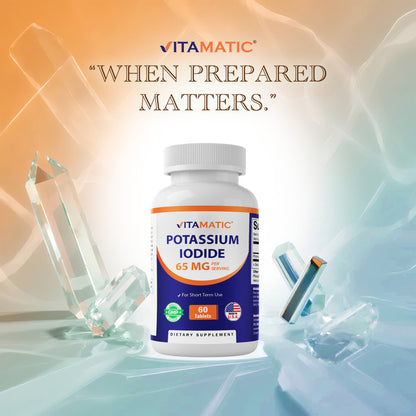 Potassium Iodide 65 mg per Serving - 60 Tablets
