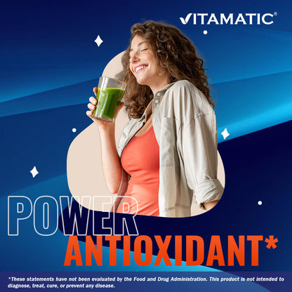 Vitamatic Alpha Lipoic Acid 1200mg Per Serving, 120 Capsules - Gluten Free, Vegetarian Capsules, Soy Free & Non-GMO