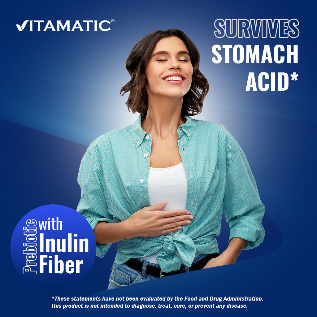 Vitamatic Lactobacillus Reuteri Complex 22 Billion, 60 DR Capsules