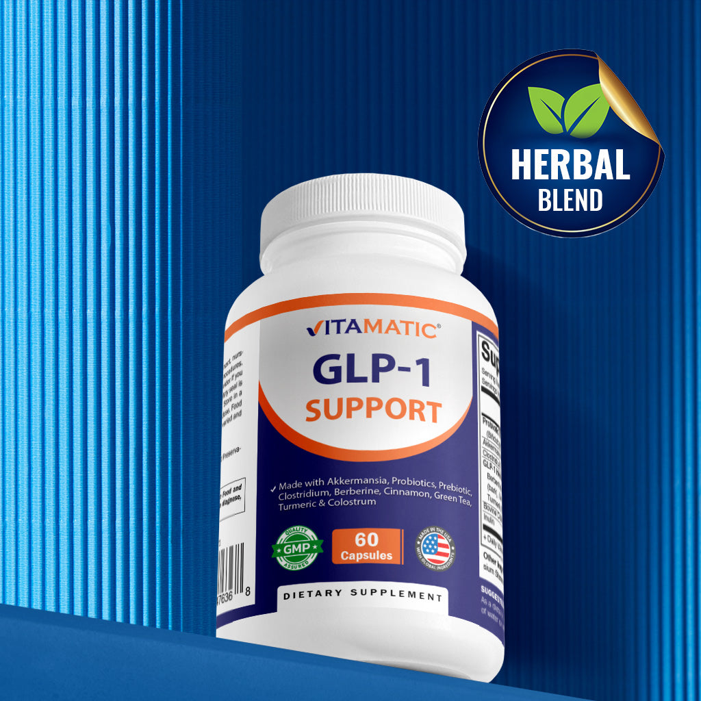 GLP-1 Support Supplement for Men & Women, 60 Capsules