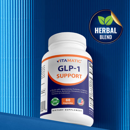 GLP-1 Support Supplement for Men & Women, 60 Capsules