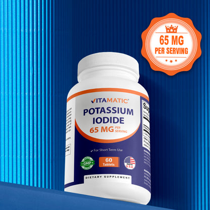 Potassium Iodide 65 mg per Serving - 60 Tablets