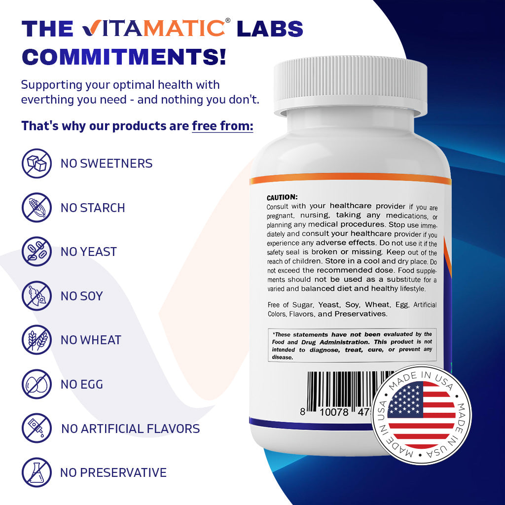 Potassium Supplement 1020 mg | 240 Vegetable Capsules
