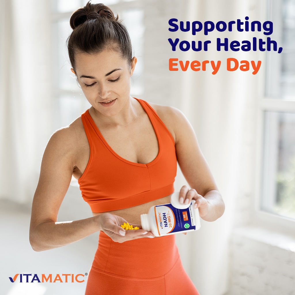 NADH 20mg per Serving with D-Ribose & CoQ10 Capsules