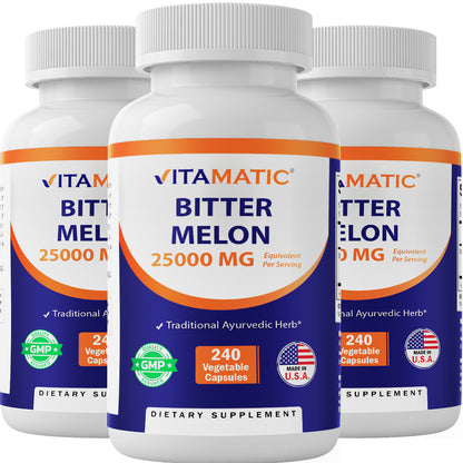 Bitter Melon 25000mg 240 Vegetarian Capsule