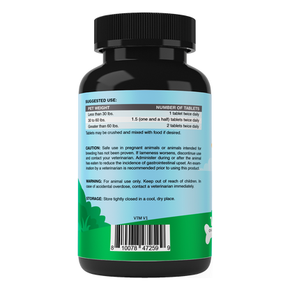 Maximum Strength Joint & Hip for Dogs, 120 Tablets