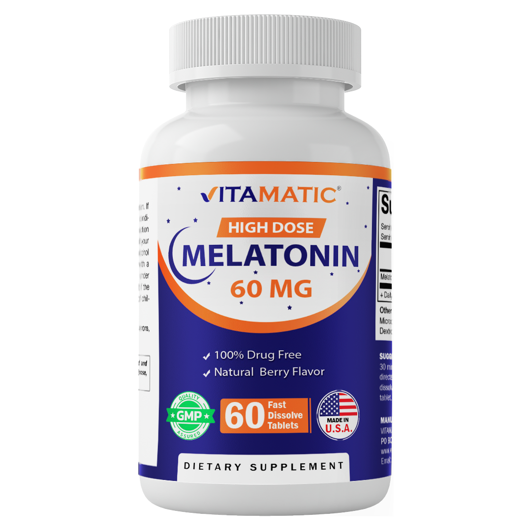 Melatonin 60mg - 60 Fast Dissolve Tablets