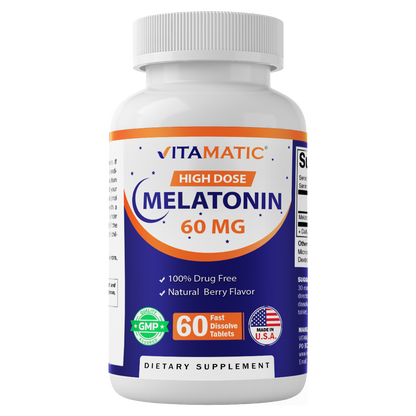 Melatonin 60mg - 60 Fast Dissolve Tablets