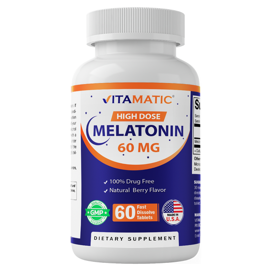 Melatonin 60mg - 60 Fast Dissolve Tablets