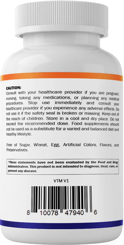 Vitamin B6 10mg with Ginger 50mg & Peppermint 25mg Tablets