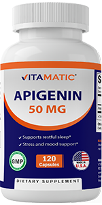 Apigenin 50mg 120 Vegetarian Capsules