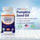 Pumpkin Seed Oil 2000mg Softgel - 180 Softgels