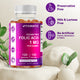 Sugar Free Folic Acid 1 mg 120 Gummies
