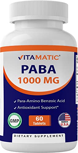 PABA 1000 mg - 60 Tablets