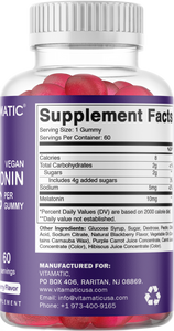 Melatonin 10mg 60 Vegan Gummies